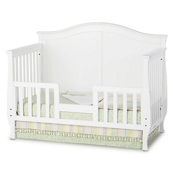4-in-1 Convertible Crib in White - Picture 2 of 3